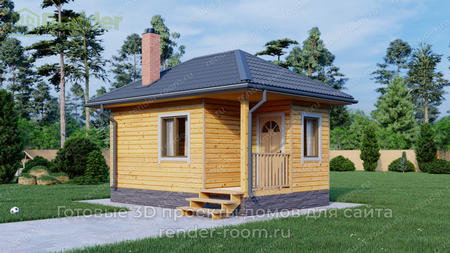 Проект  Площадь: 17, Размер: 4х6