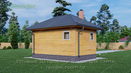 Проект  Площадь: 17, Размер: 4х6