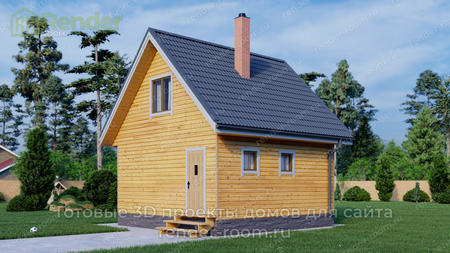 Проект  Площадь: 52, Размер: 6х6