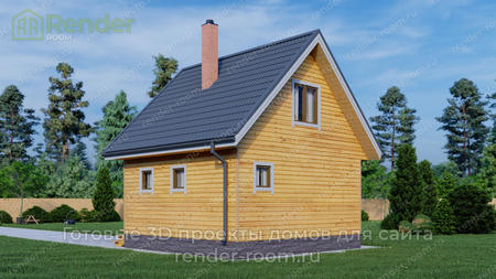 Проект  Площадь: 52, Размер: 6х6