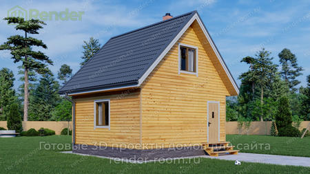 Проект  Площадь: 52, Размер: 6х6