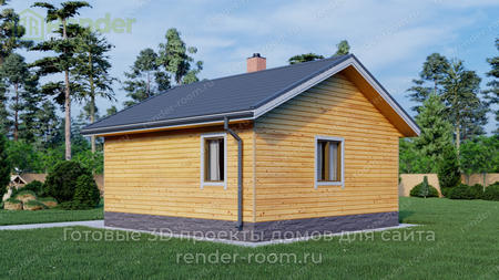 Проект  Площадь: 42, Размер: 6х6