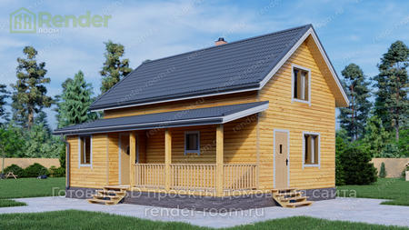 Проект  Площадь: 96, Размер: 5х9