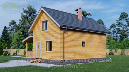 Проект  Площадь: 96, Размер: 5х9