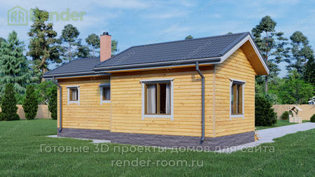 Проект  Площадь: 33, Размер: 4х9