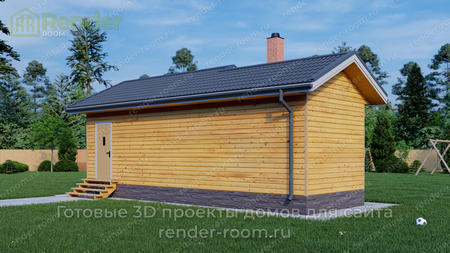 Проект  Площадь: 33, Размер: 4х9