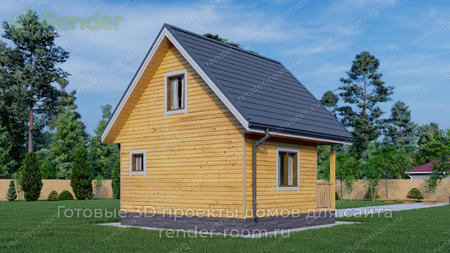 Проект  Площадь: 44, Размер: 6х6