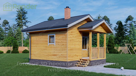 Проект  Площадь: 18, Размер: 5х6