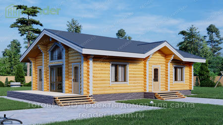 Проект  Площадь: 85, Размер: 8х12