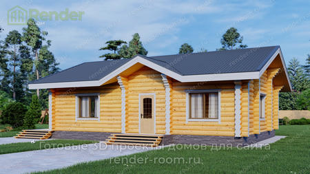 Проект  Площадь: 85, Размер: 8х12