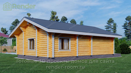 Проект  Площадь: 85, Размер: 8х12