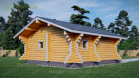 Проект  Площадь: 55, Размер: 8х8