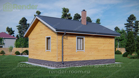 Проект  Площадь: 44, Размер: 6х7