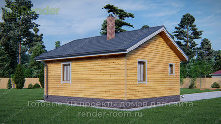 Проект  Площадь: 44, Размер: 6х7