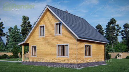 Проект  Площадь: 98, Размер: 8х9