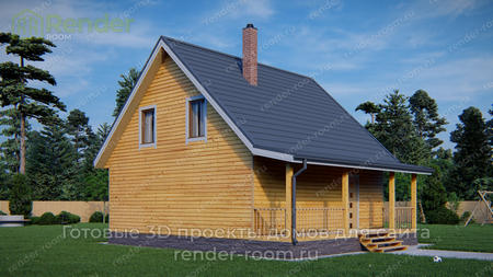 Проект  Площадь: 98, Размер: 8х9