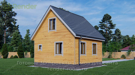 Проект  Площадь: 45, Размер: 6х6