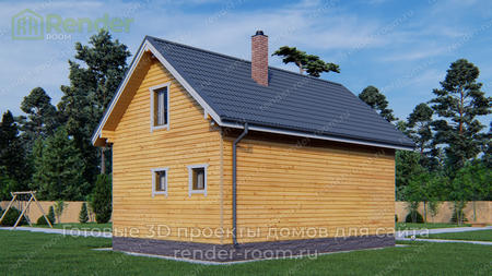 Проект  Площадь: 91, Размер: 6х9