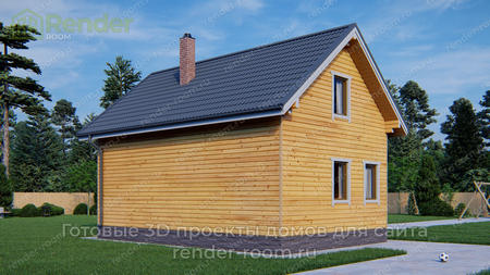 Проект  Площадь: 91, Размер: 6х9