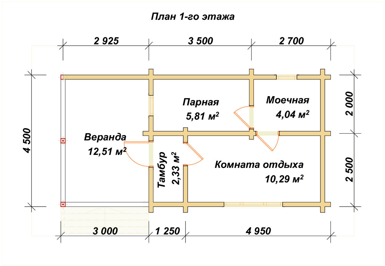 Б-30 План первого этажа Б-30 План первого этажа