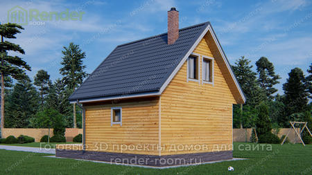 Проект  Площадь: 58, Размер: 6х6