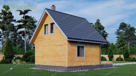 Проект  Площадь: 58, Размер: 6х6