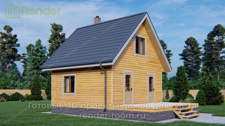 Проект  Площадь: 58, Размер: 6х6