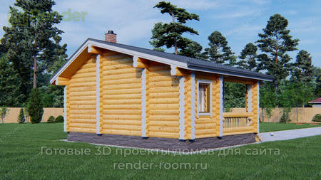 Проект  Площадь: 25, Размер: 5х7