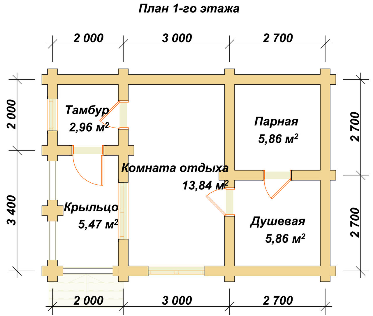 Б-33 План первого этажа Б-33 План первого этажа