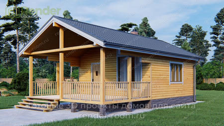 Проект  Площадь: 32, Размер: 6х6