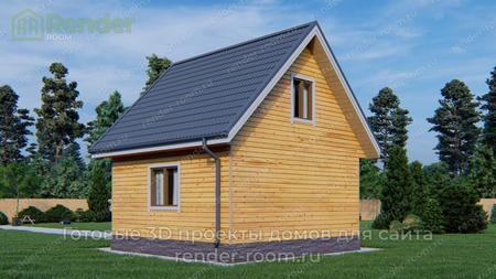 Проект  Площадь: 55, Размер: 6х6