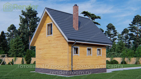 Проект  Площадь: 55, Размер: 6х6