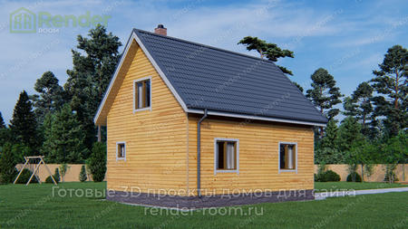 Проект  Площадь: 86, Размер: 6х8