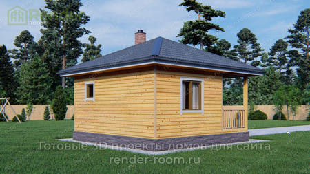 Проект  Площадь: 20, Размер: 6х6