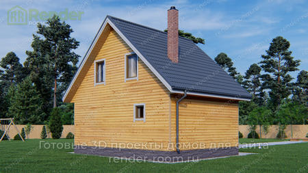 Проект  Площадь: 66, Размер: 6х8