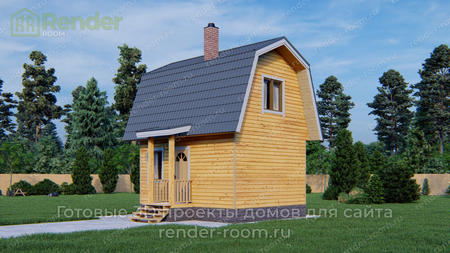 Проект  Площадь: 35, Размер: 4х5