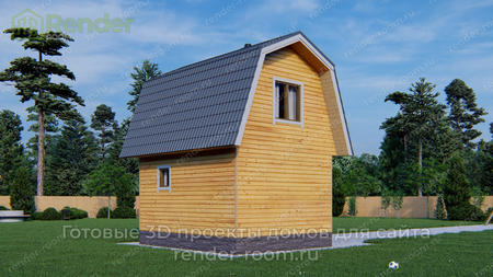 Проект  Площадь: 35, Размер: 4х5