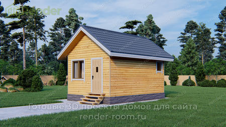 Проект  Площадь: 20, Размер: 4х6