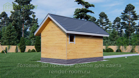 Проект  Площадь: 20, Размер: 4х6