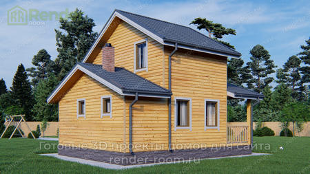 Проект  Площадь: 69, Размер: 6х8