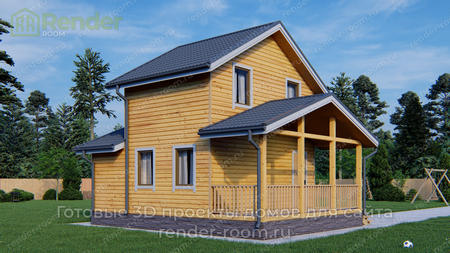 Проект  Площадь: 69, Размер: 6х8