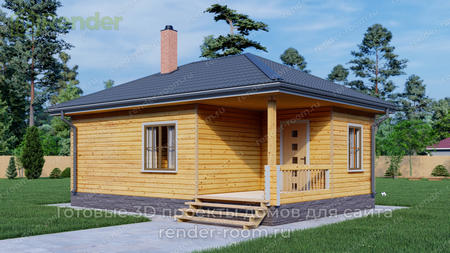 Проект  Площадь: 37, Размер: 6х8