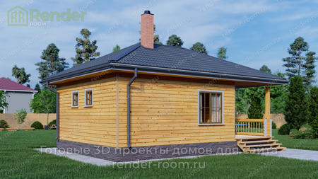 Проект  Площадь: 37, Размер: 6х8