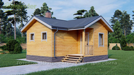 Проект  Площадь: 30, Размер: 6х6