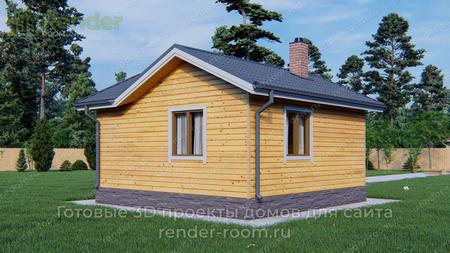 Проект  Площадь: 30, Размер: 6х6