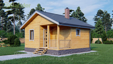 Проект  Площадь: 36, Размер: 6х6