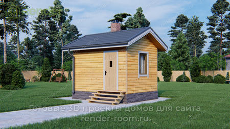 Проект  Площадь: 12, Размер: 3х4