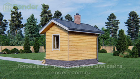 Проект  Площадь: 12, Размер: 3х4