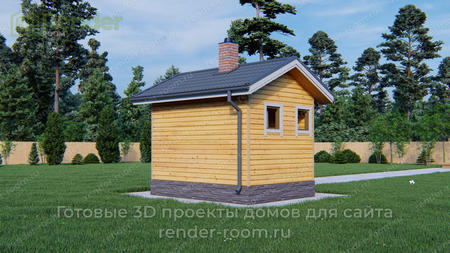 Проект  Площадь: 12, Размер: 3х4