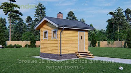 Проект  Площадь: 12, Размер: 3х4